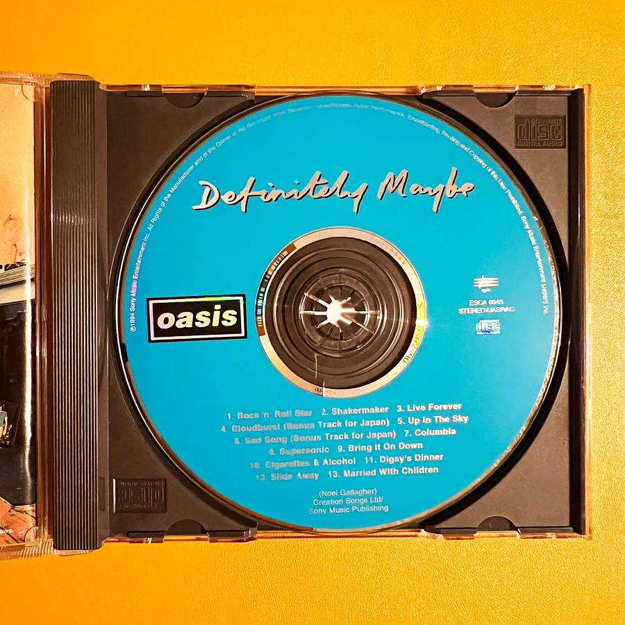 Oasis - Definitely Maybe (Japonés) 3