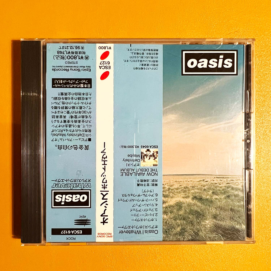 Oasis - Whatever - Japonés (Con obi) 1