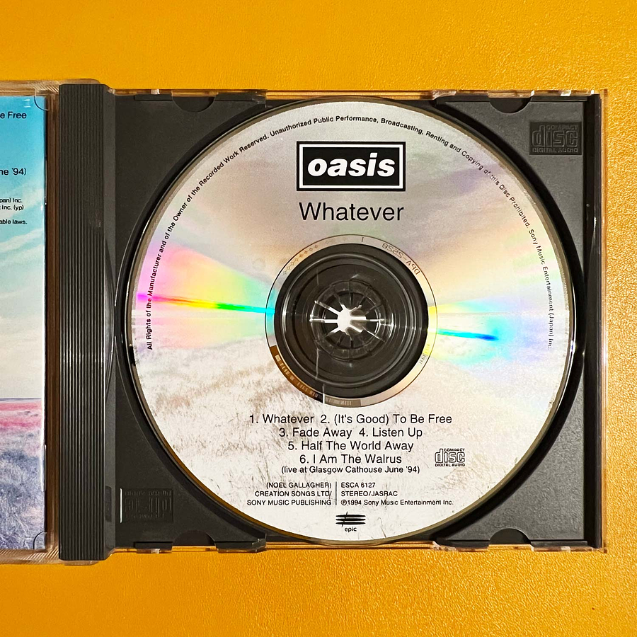Oasis - Whatever - Japonés (Con obi) 3