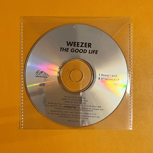 Weezer - The Good Life (CDR)