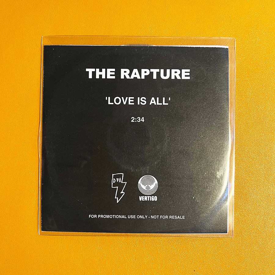 The Rapture - Love Is All (CDR) 1