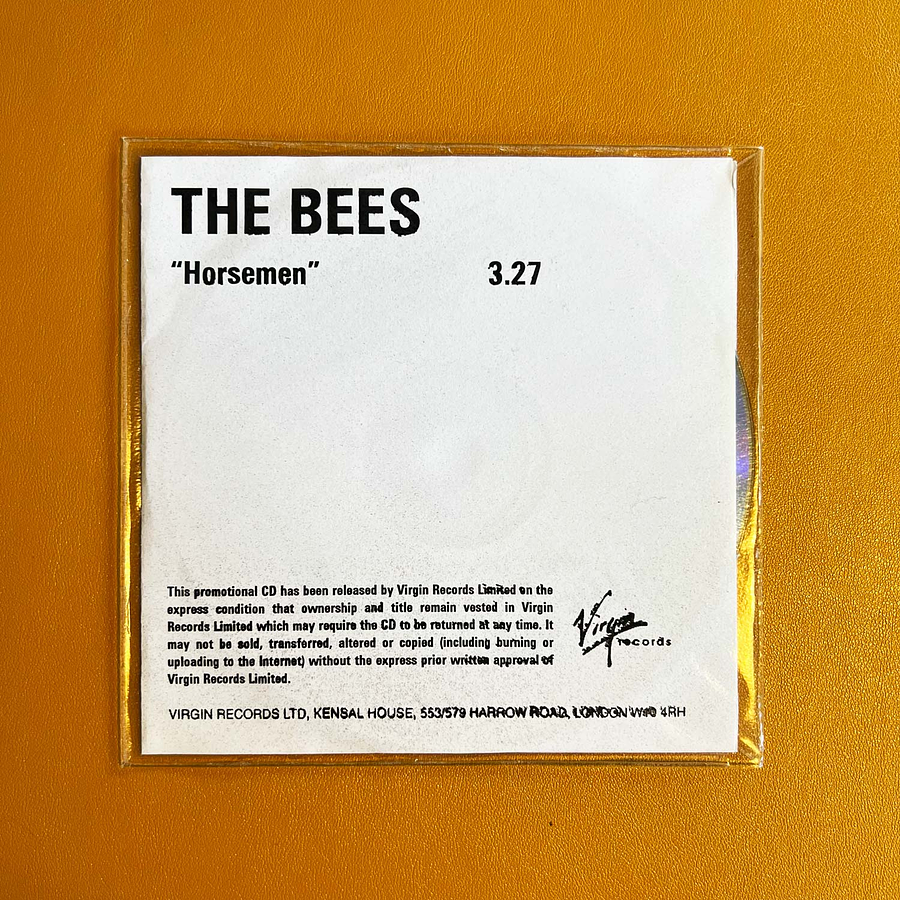 The Bees - Horseman (CDR) 1