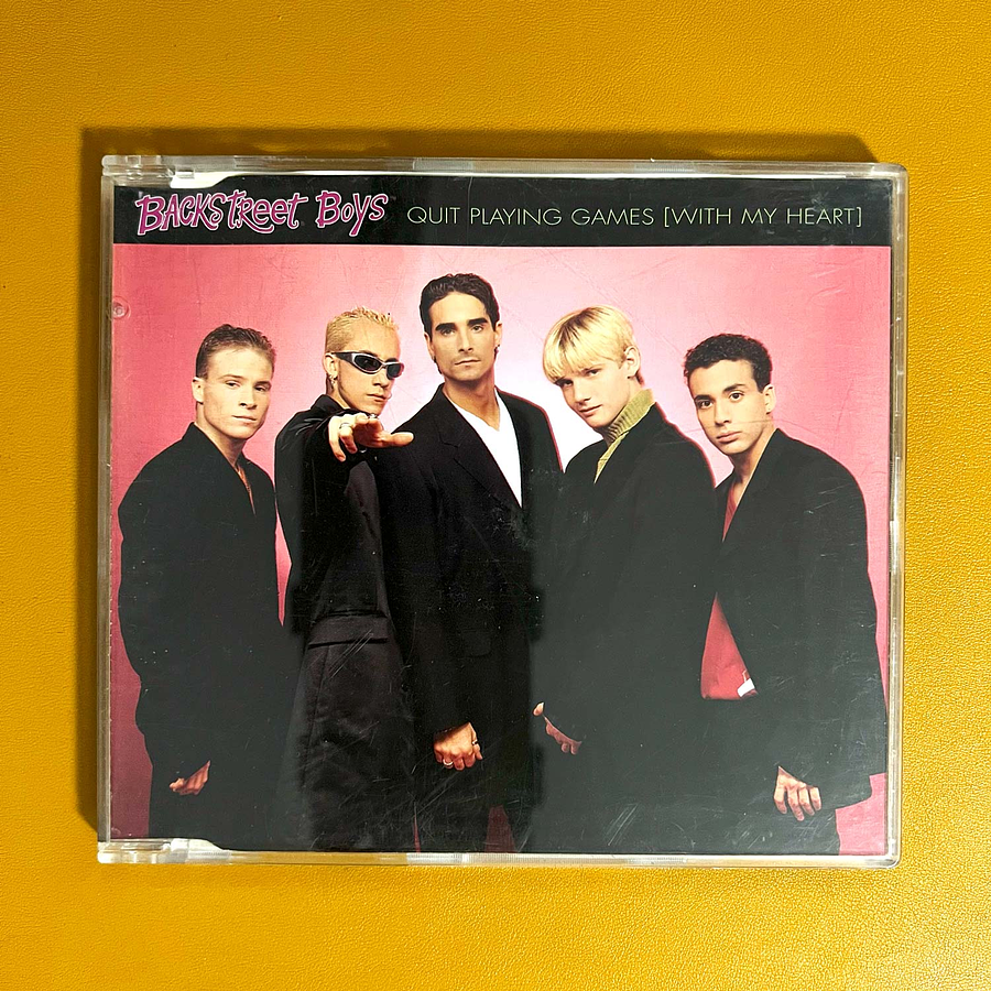 Backstreet Boys - Quit Playing Games [With My Heart] (CD1) 1