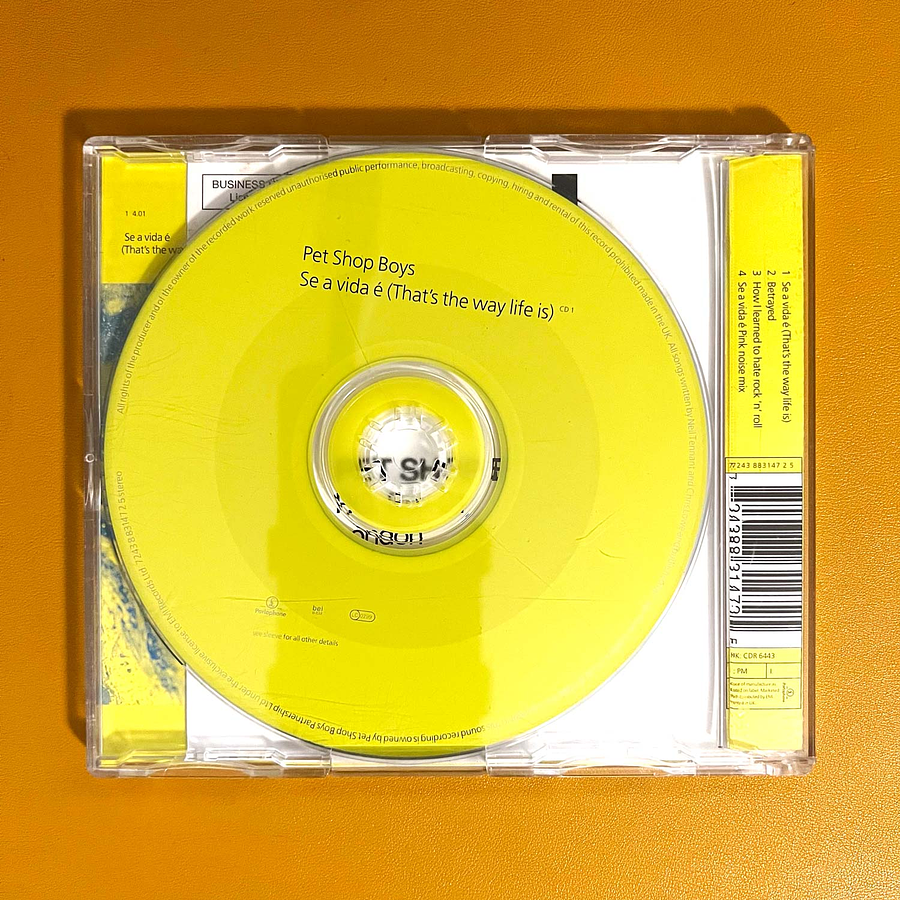 Pet Shop Boys - Se A Vida É (That's The Way Life Is) (CD1) 2