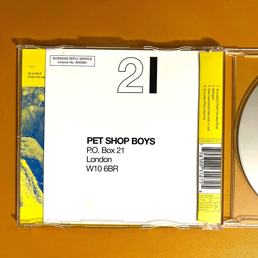 Pet Shop Boys - Se A Vida É (That's The Way Life Is) (CD1) 3