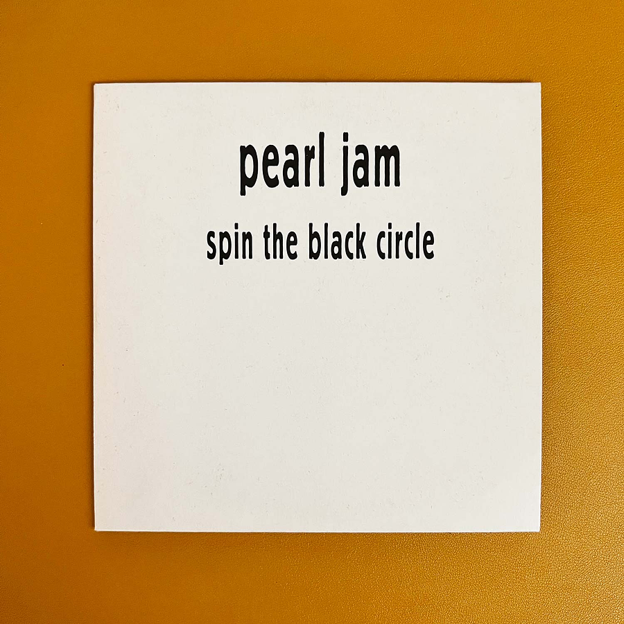 Pearl Jam - Spin The Black Circle  1