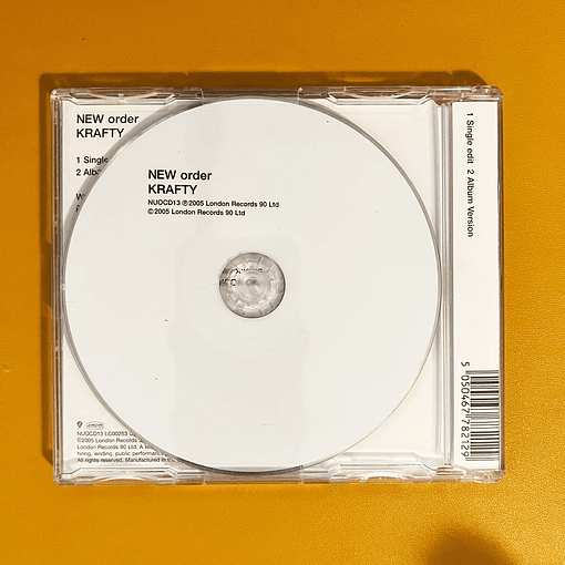 New Order - Krafty (CD 1)