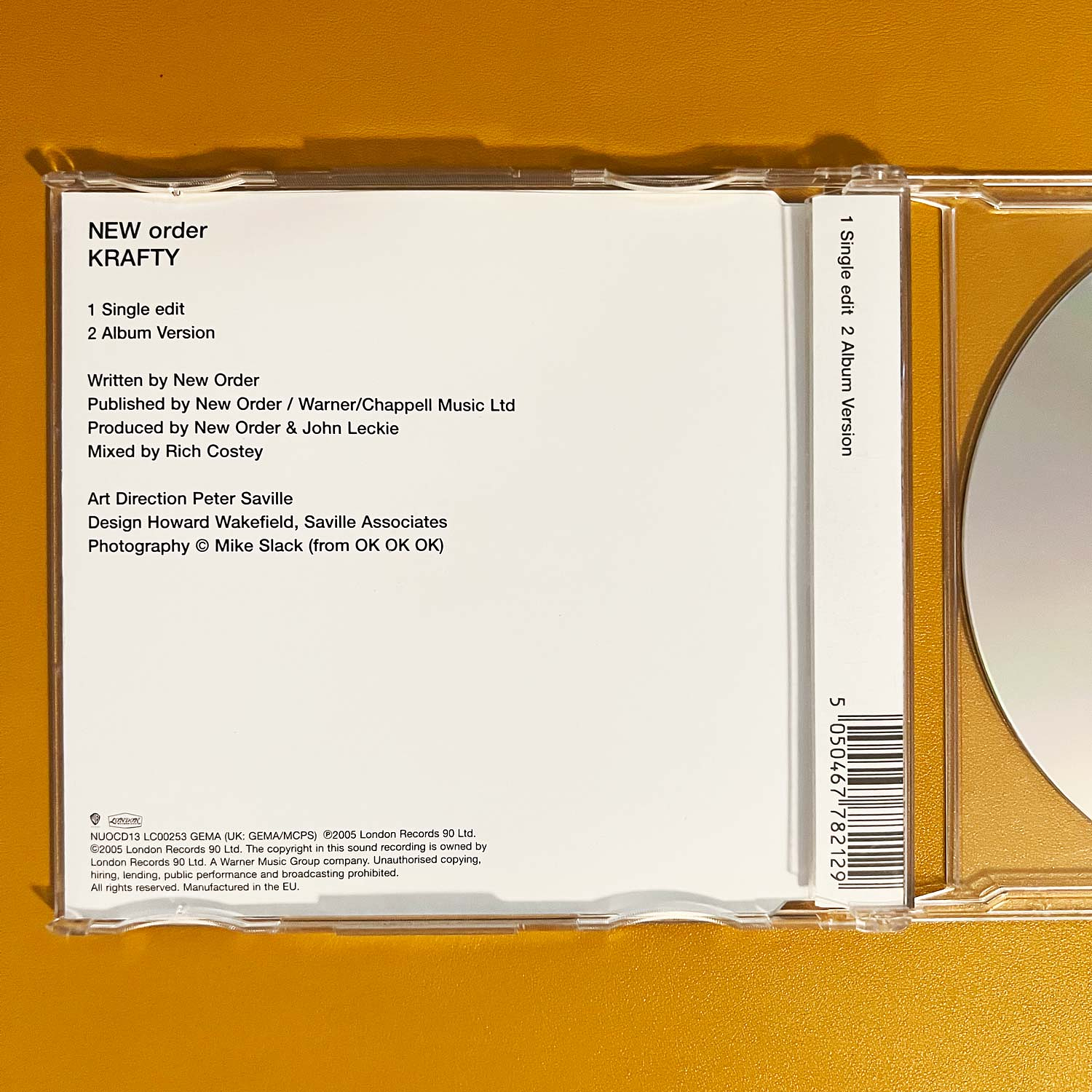 New Order - Krafty (CD 1) 3