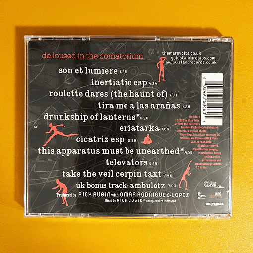 The Mars Volta - De-Loused In The Comatorium (UK S/Edition)