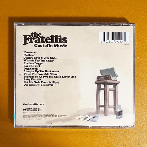 The Fratellis - Costello Music