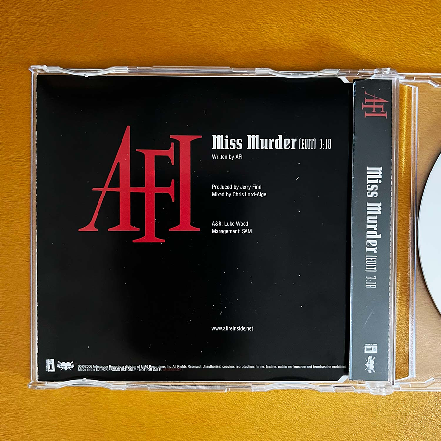 AFI - Miss Murder 3