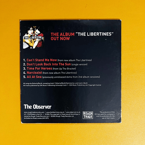 The Libertines - Exclusive 5 Track CD
