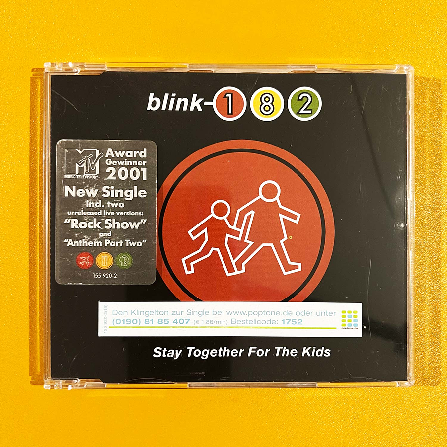 Blink-182 - Stay Together For The Kids (Sticker Mtv) 1