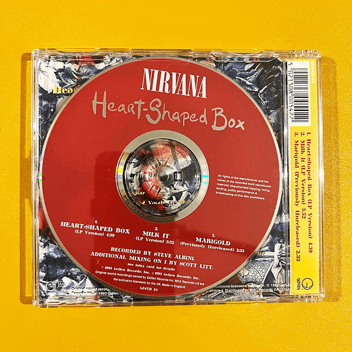 Nirvana - Heart -Shaped Box (UK)