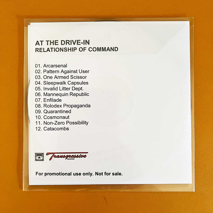At The Drive-In - Relationship Of Command 2