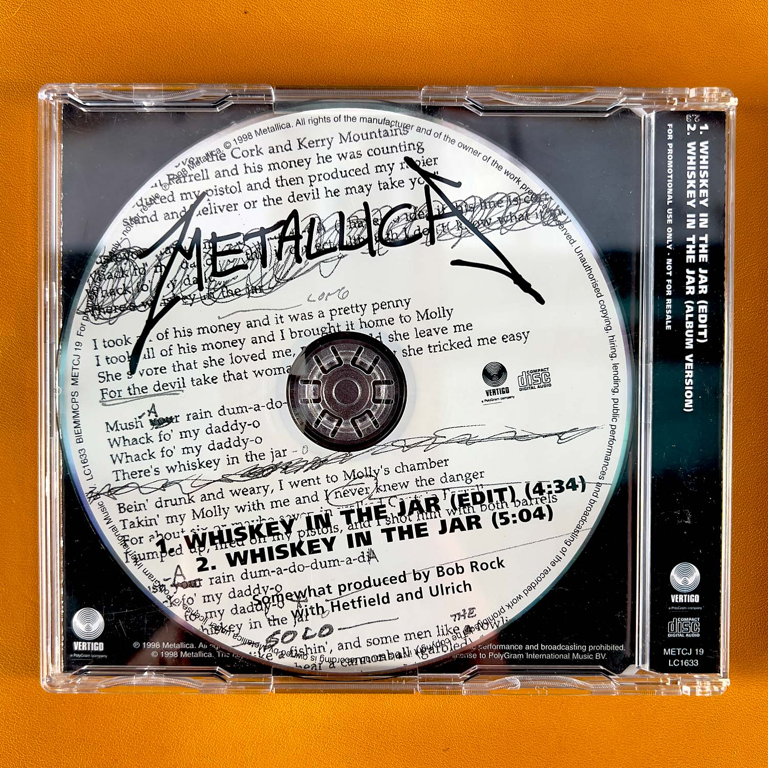 Metallica - Whiskey In The Jar 2