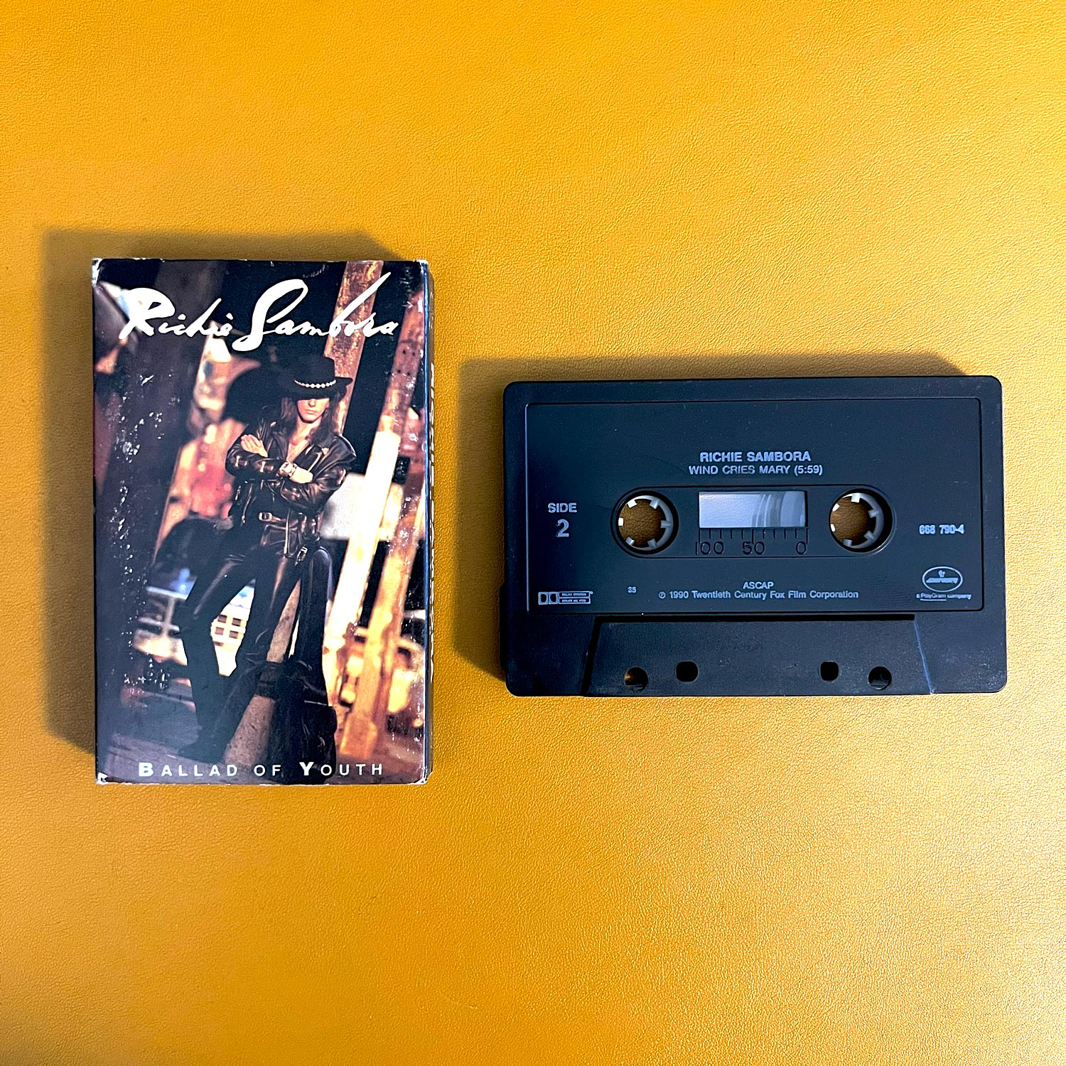 Richie Sambora - Ballad Of Youth (Cassette, Single) 4