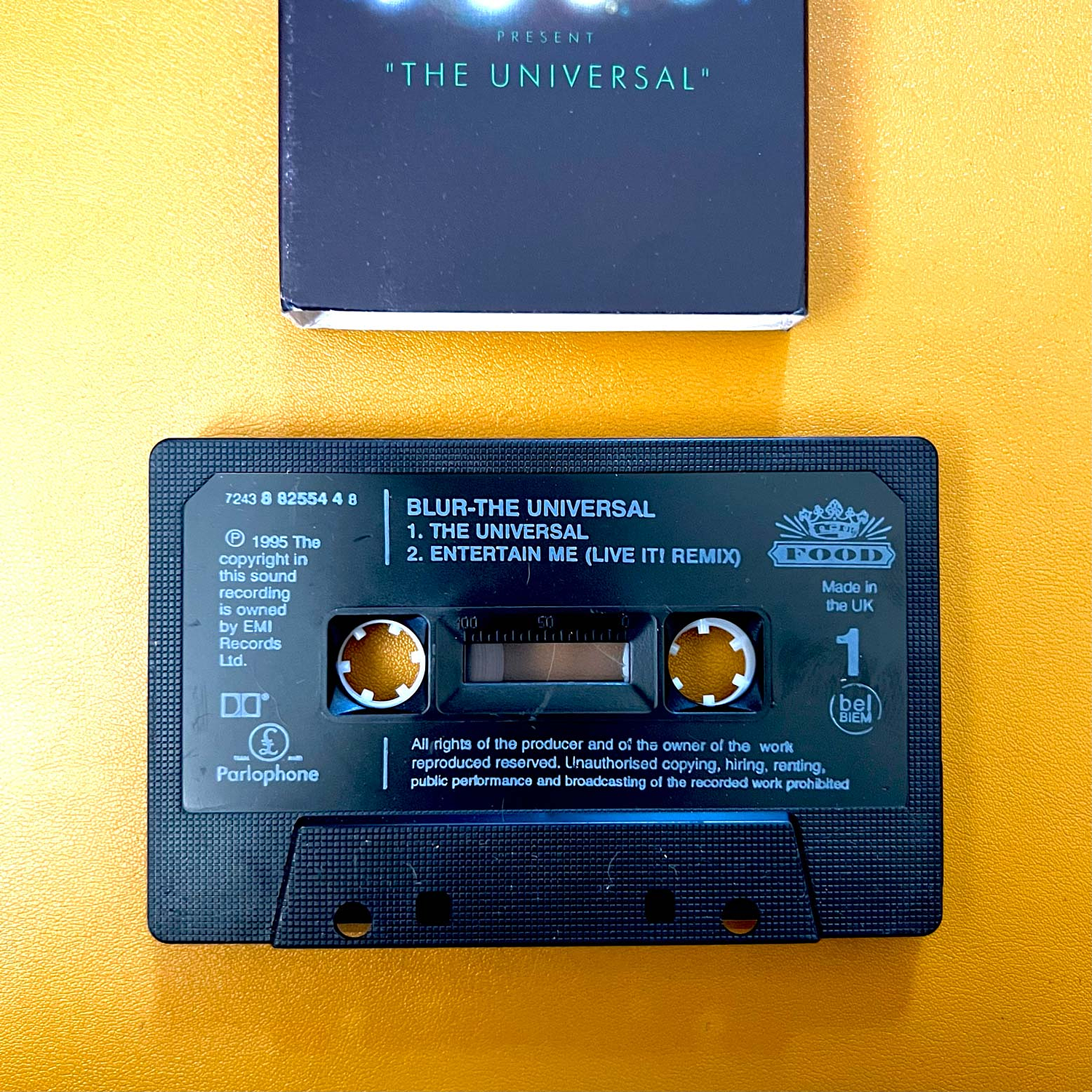 Blur - The Universal (Cass, Single) 3