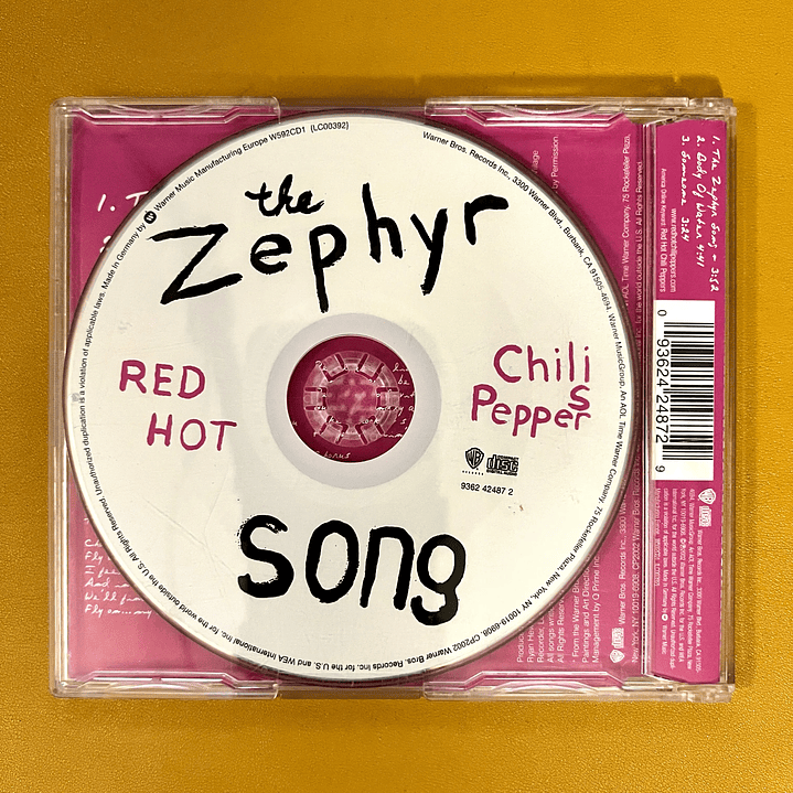 Red Hot Chili Peppers - The Zephyr Song (CD1) 2