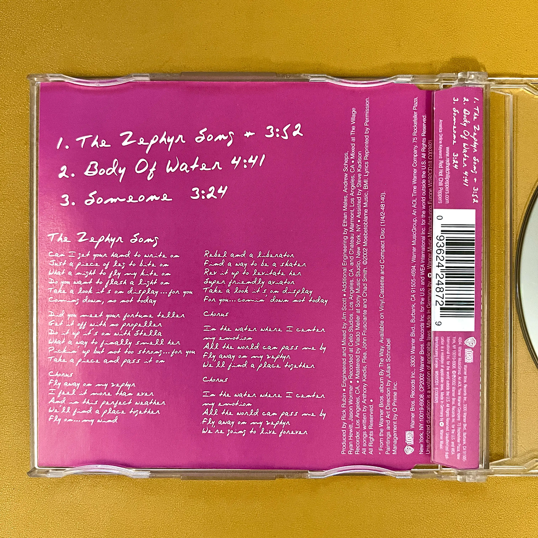 Red Hot Chili Peppers - The Zephyr Song (CD1) 3