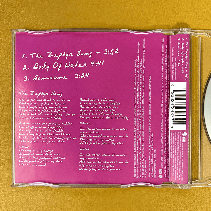 Red Hot Chili Peppers - The Zephyr Song (CD1) 3