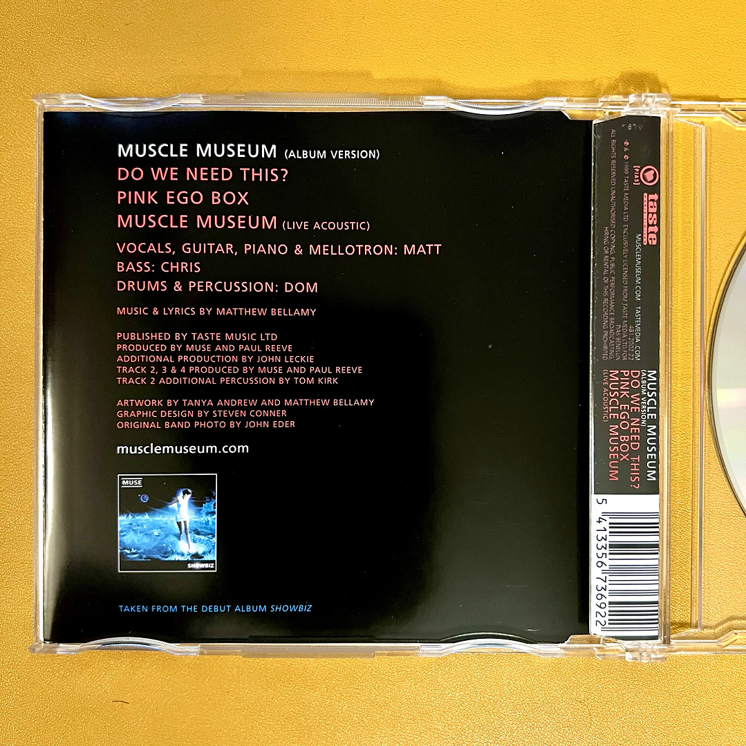 Muse - Muscle Museum (CD1) 3