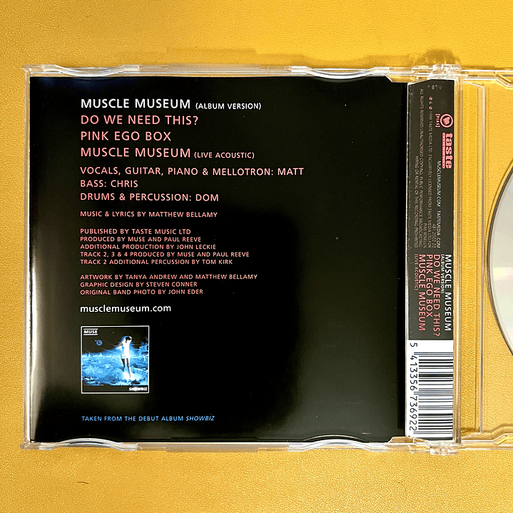 Muse - Muscle Museum (CD1) 3