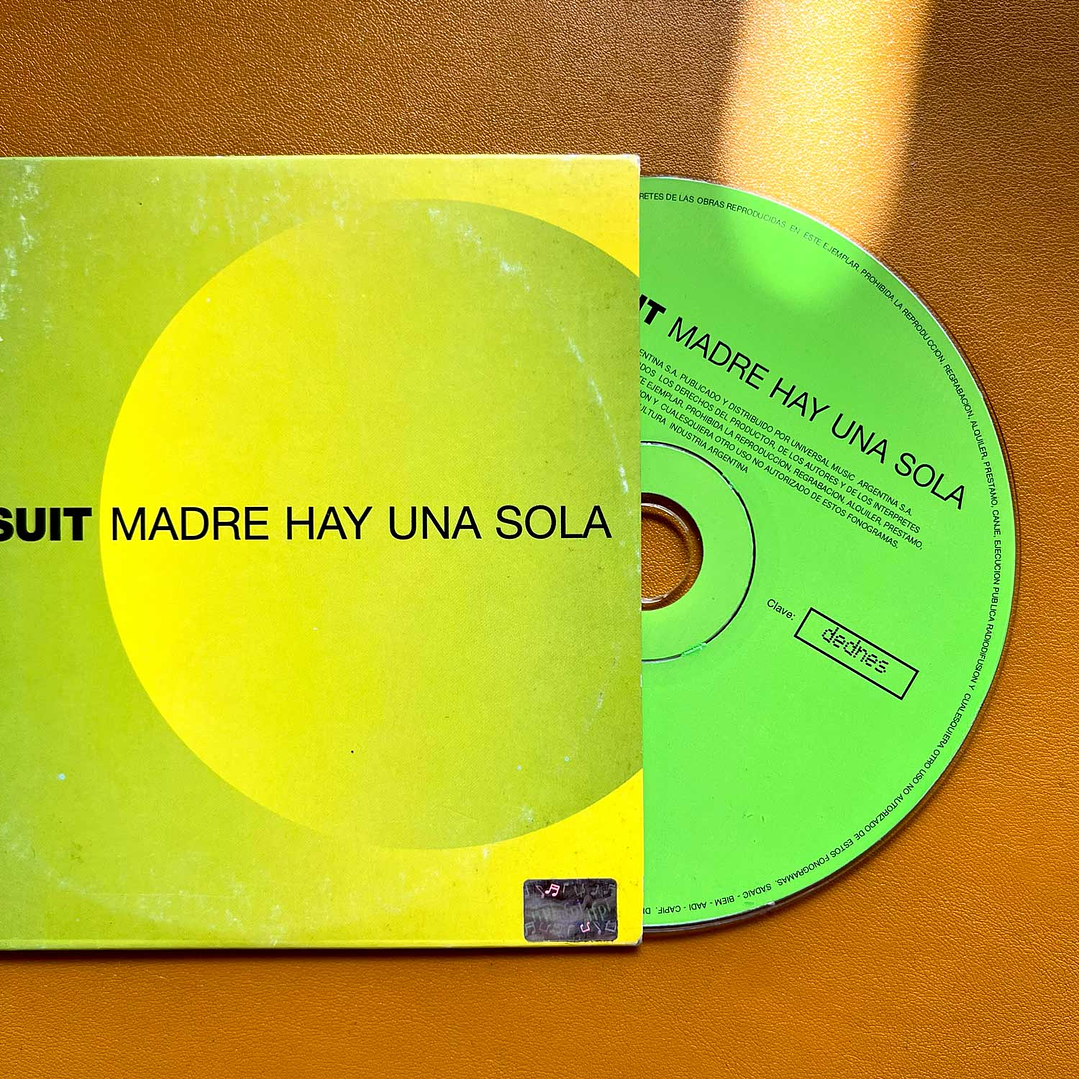 Bersuit - Madre Hay Una Sola 3