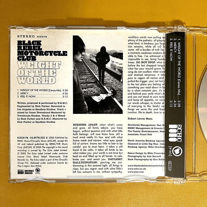 Black Rebel Motorcycle Club - Weight Of The World 2