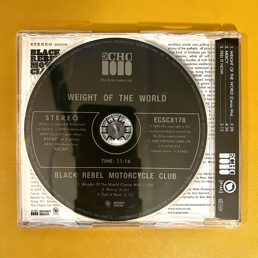 Black Rebel Motorcycle Club - Weight Of The World 3