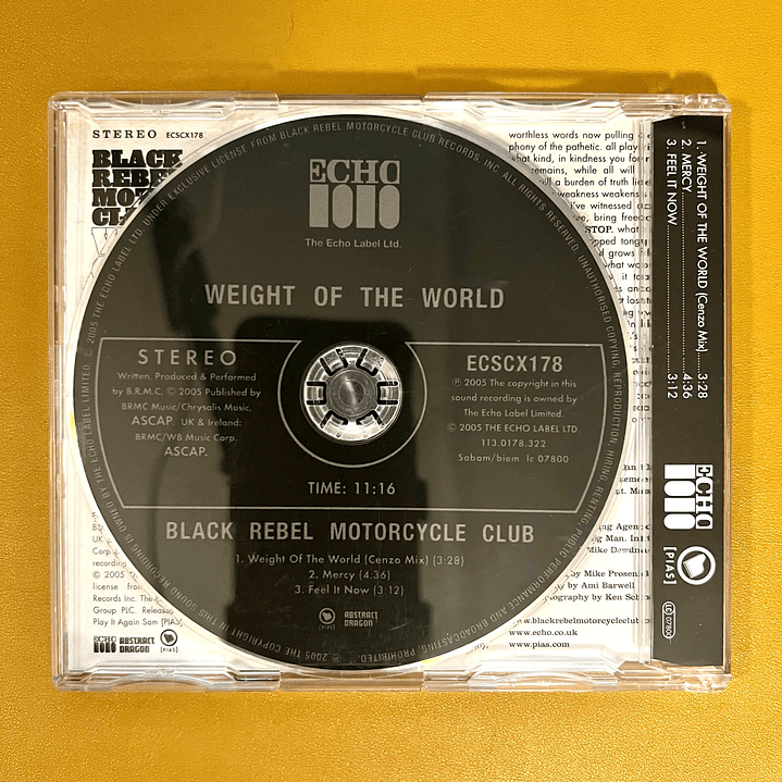 Black Rebel Motorcycle Club - Weight Of The World 3