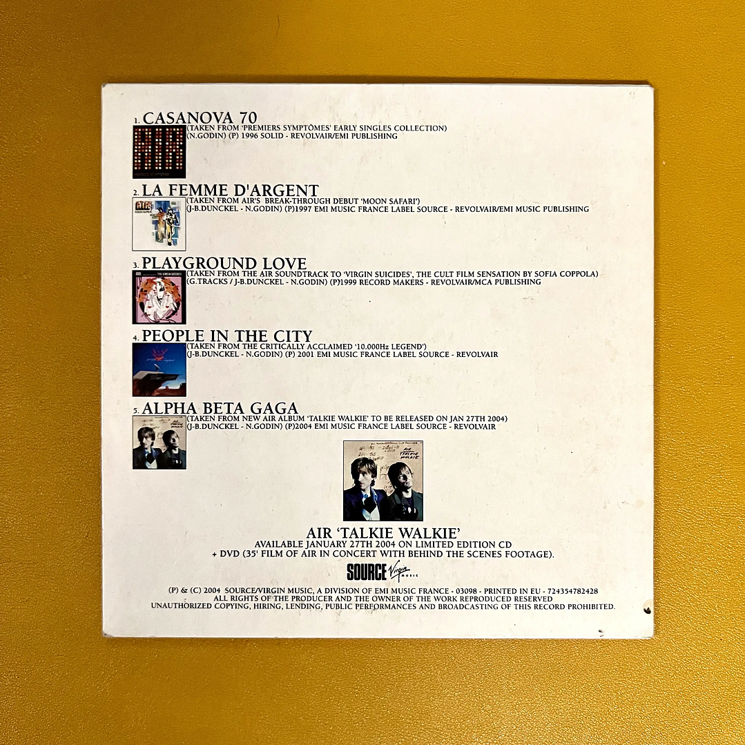 AIR - Cherries (Promo) 3