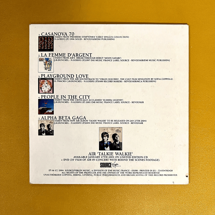 AIR - Cherries (Promo) 3