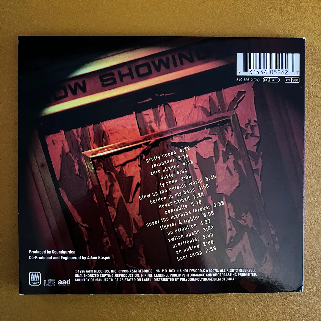 Soundgarden - Down On The Upside 4