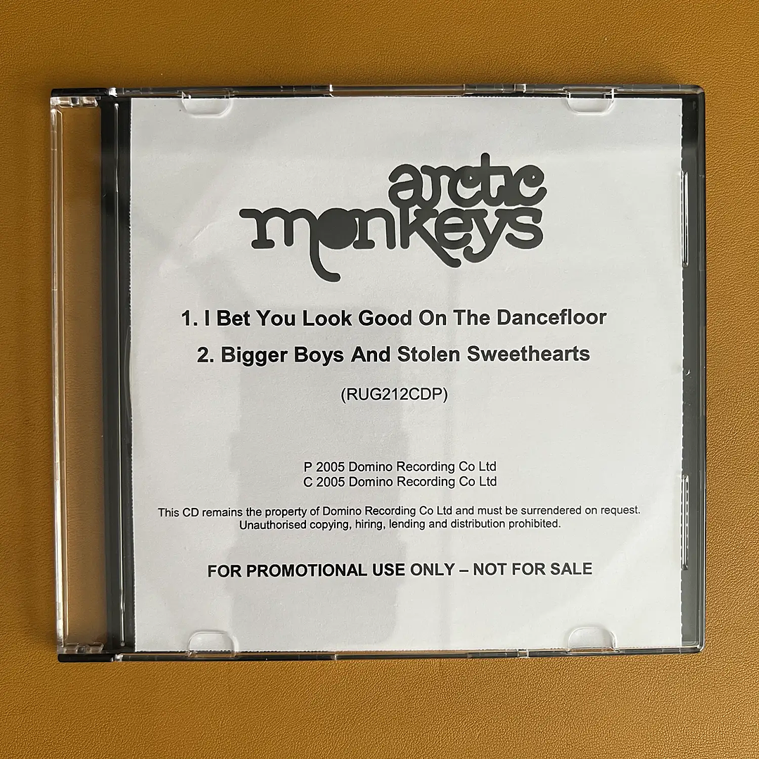 Arctic Monkeys - I Bet You Look Good On The Dancefloor (CDR) 1