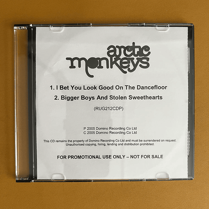 Arctic Monkeys - I Bet You Look Good On The Dancefloor (CDR) 1