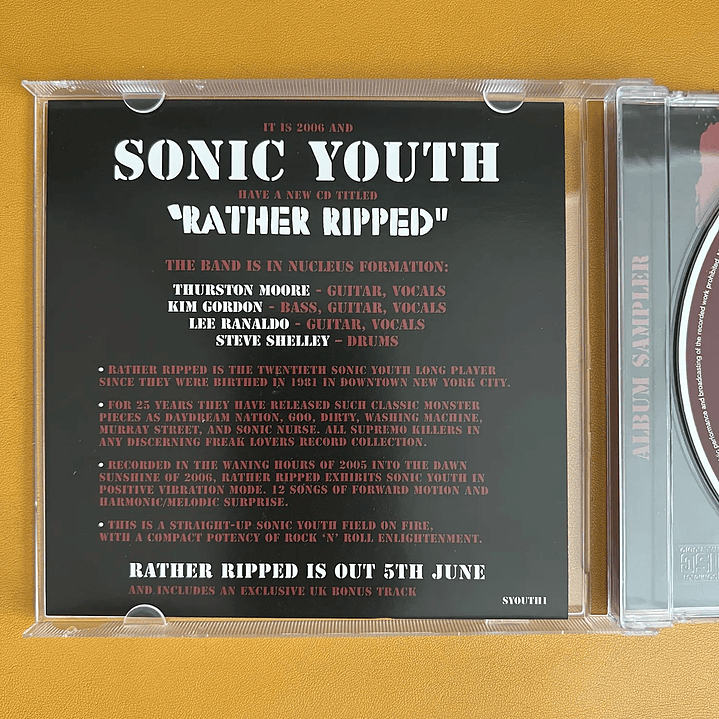 Sonic Youth - Rather Ripped (Album Sampler) 4