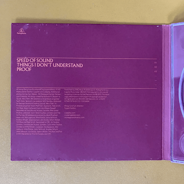 Coldplay - Speed of Sound 4