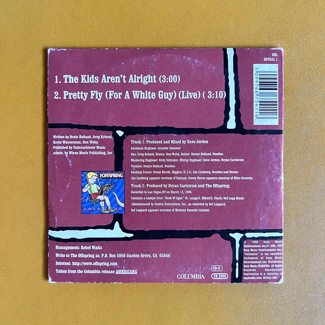 The Offspring - The Kids Aren't Alright 3
