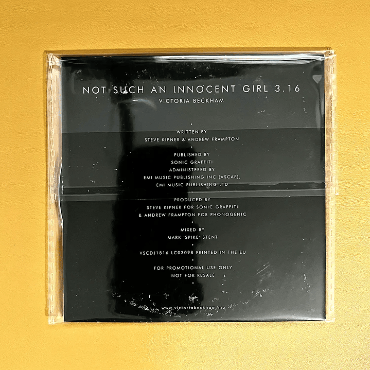 Victoria Beckham - Not Such And Innocent Girl 2