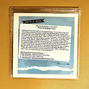 We are Scientist - It's a Hit