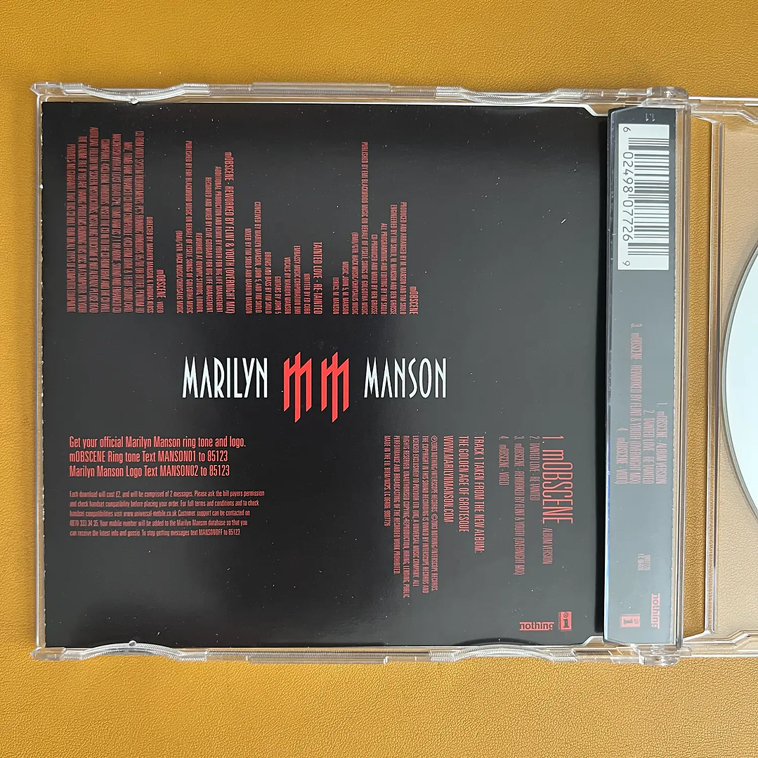 Marilyn Manson - mOBSCENE 3