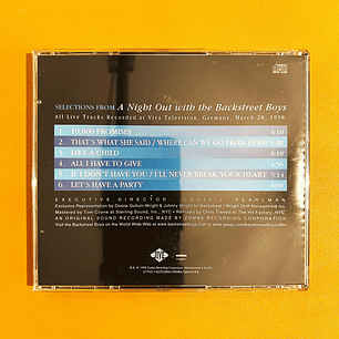 Backstreet Boys - A Night Out With The Backstreet Boys