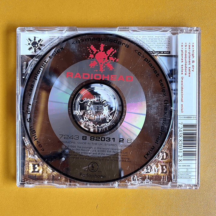 Radiohead - High & Dry / Planet Telex (CD1-CD2) 4