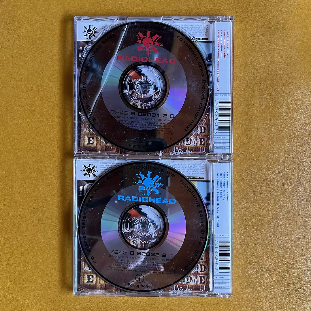 Radiohead - High & Dry / Planet Telex (CD1-CD2) 2