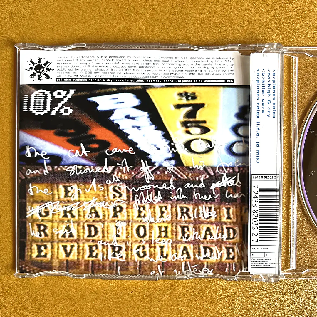 Radiohead - High & Dry / Planet Telex (CD1-CD2) 5