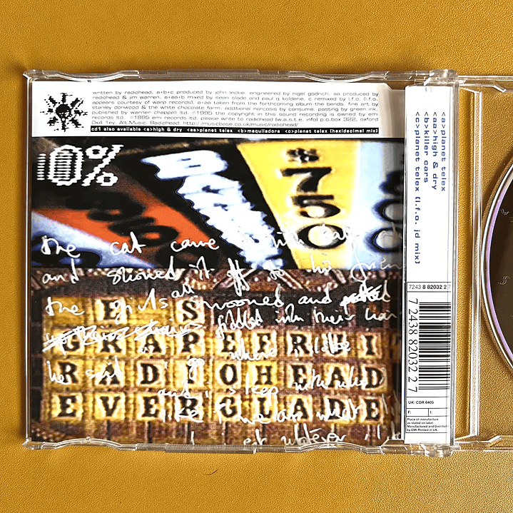 Radiohead - High & Dry / Planet Telex (CD1-CD2) 5