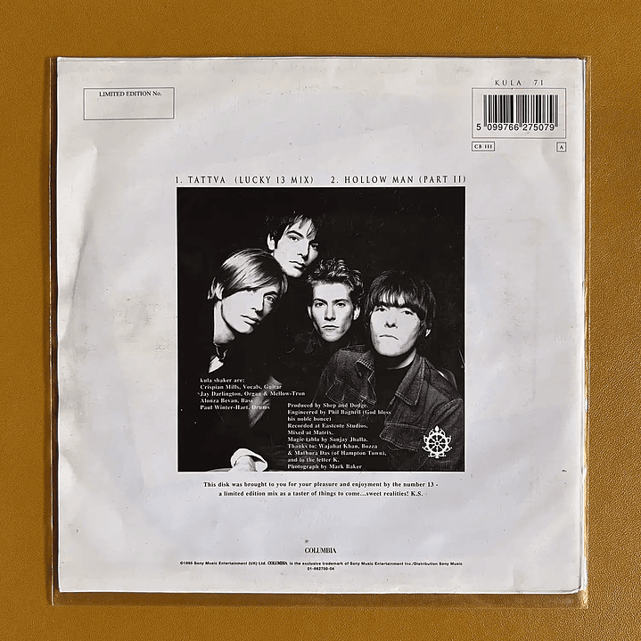 Kula Shaker - Tattva (Lucky 13 Mix) (7