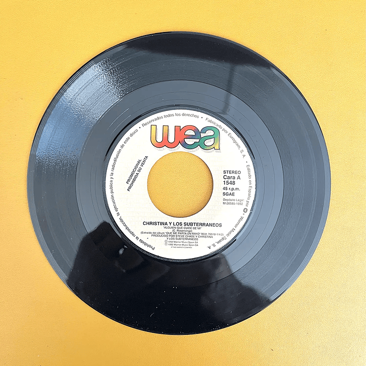 Christina Y Los Subterráneos - Alguien Que Cuide De Mi (7