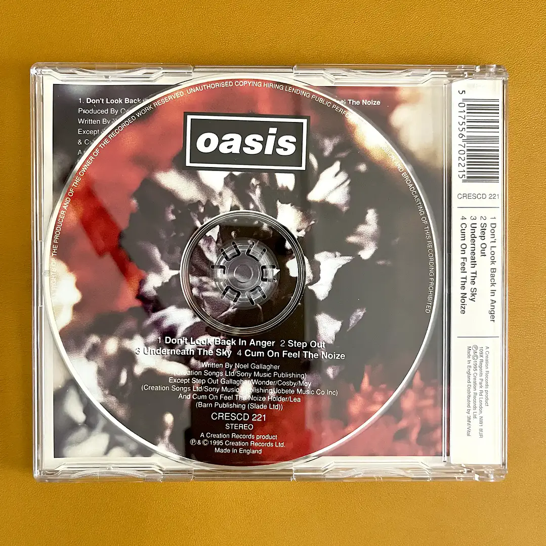 Oasis - Don't Look Back In Anger (England) 2